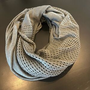 Gray Infinity Scarf